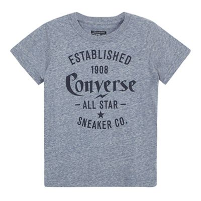 Converse Boys' blue Converse 'Established 1908' t-shirt